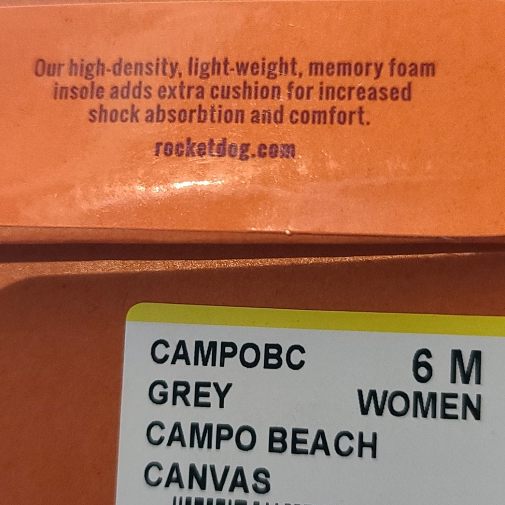 ROCKET π DOG NEW SHOES new in box various sizes GRAY - Picture 11 of 11